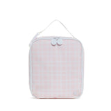 TRVL Lunch Box Insulated Lunch Bag: PimLico Plaid Pink