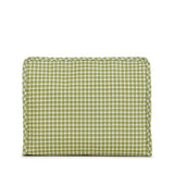 TRVL Roadie Large Travel Pouch in Green Gingham