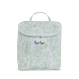 TRVL Take Away Insulated Lunch Back: Bunny Toile Green