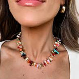 Treasure Jewels:  Happy Little Things Beaded Necklace - Multi