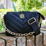 Caroline Hill Jace Crossbody in Black