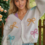 Simply Darling Bow Cardigan