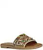 Essere Rainbow Embellished Flat Sandal