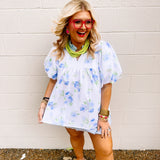 Haptics Spring Blooms Floral Top