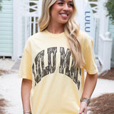 LULU MAC BottomLand Butter/Camo Logo Tee S-3X