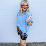 Playful Leopard Shorts