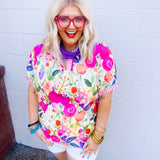 Vibrant Vibes Blouse