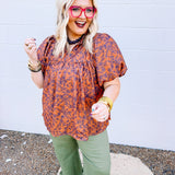 Fall Chinoiserie Top