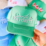 Santa's Favorite Trucker Hat