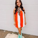 Big Orange Bliss Romper
