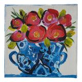 GH: More Poppies Blue and White Canvas