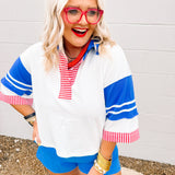 Patriotic Prep Top
