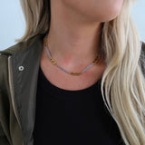 TWO TONED GRACE NECKLACE