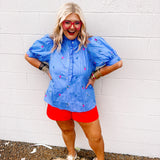 Entro Floral Embroidery Top