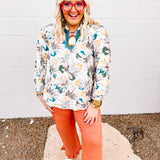 Golden Hour Floral Top