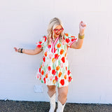 Entro Tulip Fields Red Dress