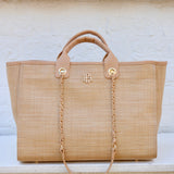 Caroline Hill Melissa Tote Bag Natural