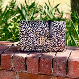 Caroline Hill Bryn Clutch Crossbody in Spotted Leopard