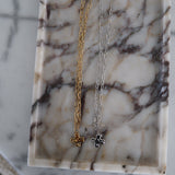 PAPERCLIP CROSS NECKLACE ￼