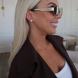GOLD DIAMOND STUDS