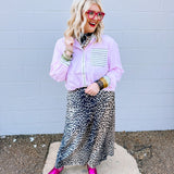 Oddi Pink Striped Button Down Shirt