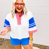Patriotic Prep Top