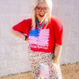 All American Girl Tee (S-3X)