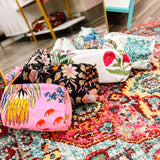 TIRB Quilted Cosmetic Bag Large