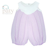 Paty Sleeveless Girls Shortall in Lavender