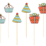 GH: Cupcake Cake Decoration (Set of 6)