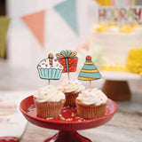 GH: Cupcake Cake Decoration (Set of 6)