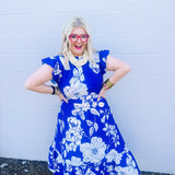 Oddi: Imperial Blue Dress