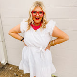 Umgee Precious Moments White Dress