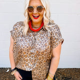 Leopard Luxe Top