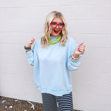 Stylive Mary Mockneck - Light Blue