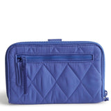 Vera Bradley Large Tab Wallet:  Deep Ultramarine