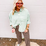 Stylive Leopard Pull-on Pant