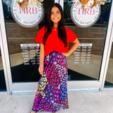 See and Be Seen Cheetah Skirt