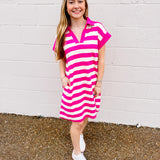 Miami Striped Dress