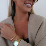 THICK HERRINGBONE BRACELET