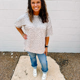 Oddi Hacci Knit Crew Neck Tee