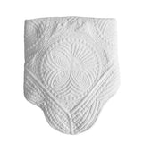 Baby Quilt White