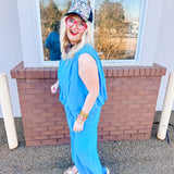 Oddi Obsessed Set in Electric Blue