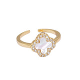 Lauren Kenzie Pearl Clover Ring