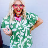 Olive Envy Blouse