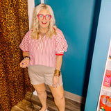 YMI: Lainey Brown Short (S-3X)