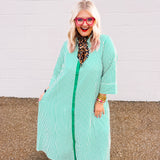 Entro Master's Stripe Green Dress