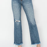 Risen Cecily Frayed Jean