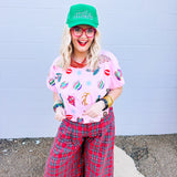 Queen of Sparkles Christmas Icons Tee