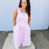 Entro Easy Like Sunday Morning Pink Floral Dress